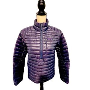 NWOT Patagonia Men's Alplight Dark Blue Down Pullover Size XS